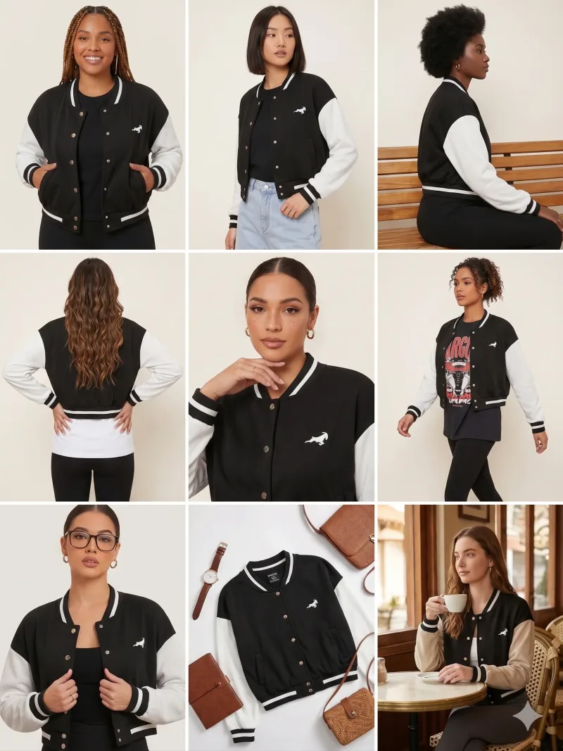 BAHHHMBER Varsity Jacket