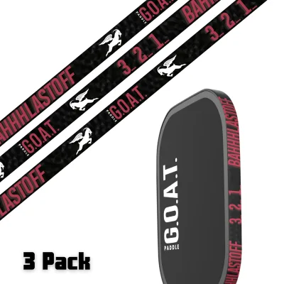 BAHHHLASTOFF Edge Tape (3 pack) - Pickleball Paddle Edge Tape